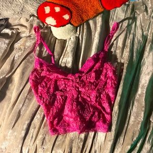 MODA INTERNATIONAL Lace lingerie top